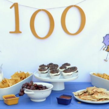 Happy 100th Birthday, Morton Salt Girl! Party on seelindsay.com #mortonsaltgirl100